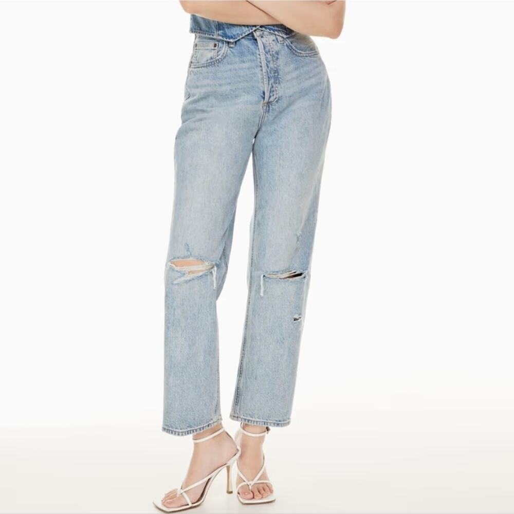 Denim Forum The Joni High Rise Loose Jeans - Picture 1 of 12